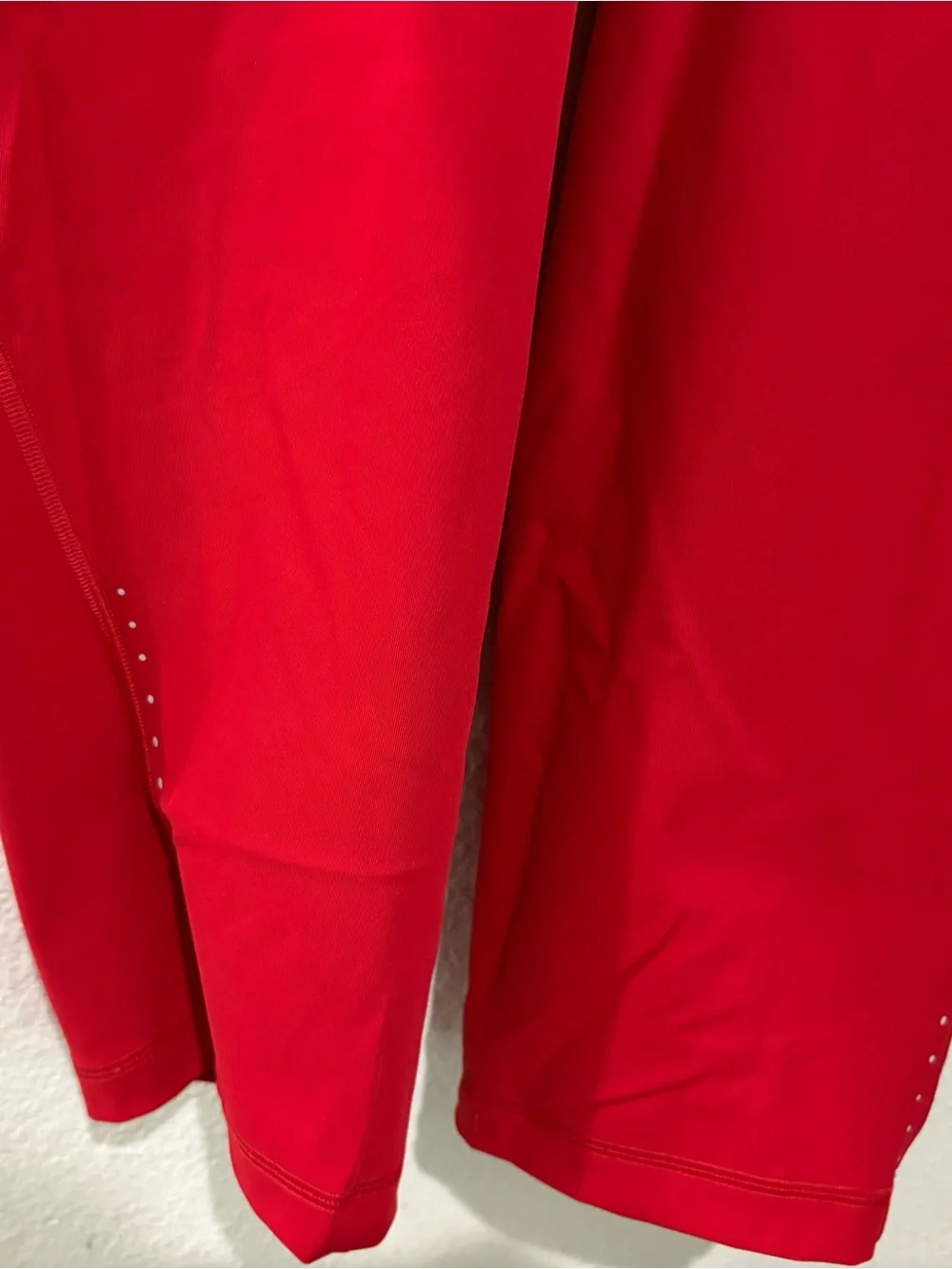 lululemon athletica Red Capri Workout Leggings